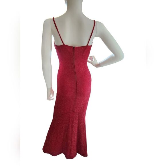 Jessica McClintock Pink Spaghetti Strap Maxi Dress - Picture 5 of 8